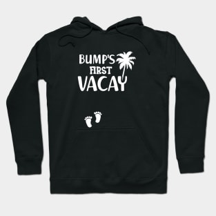 Pregnancy - Bump's first vacay Hoodie